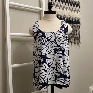 Pleione Floral Tank Top